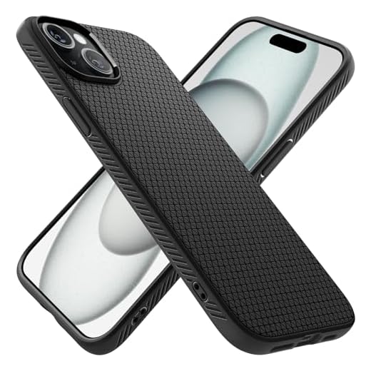Spigen Liquid Air Capa para Apple iPhone 15 Case - Matte Black