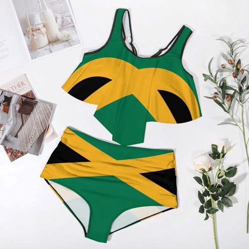 Zakqeik Australian Flag Plus Size Swimsuits for Women Tummy Control Two-Piece Bathing Suits Swimdress Swimwear3