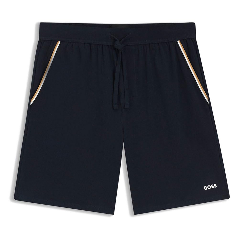 Boss Men's Bodywear Unique Casual Shorts Blue Large
