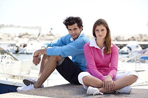 Front Row Polo di cotone al 100%, a maniche