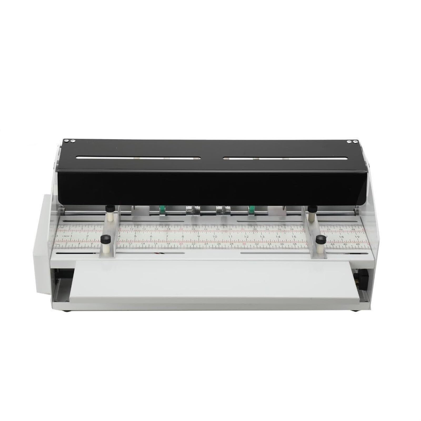 Elektrische Falzmaschine 3-in-1, verstellbarer 460 mm Papierzähler, Multifunktions-Papierfalte für Karten, Einladungen, Tickets und Bastelarbeiten