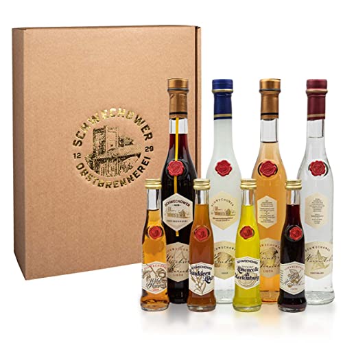 Mecklenburger Schnapspaket - Liköre, Brände, Geiste - Geschenkset - Schnäpse aus der Schwechower Brennerei