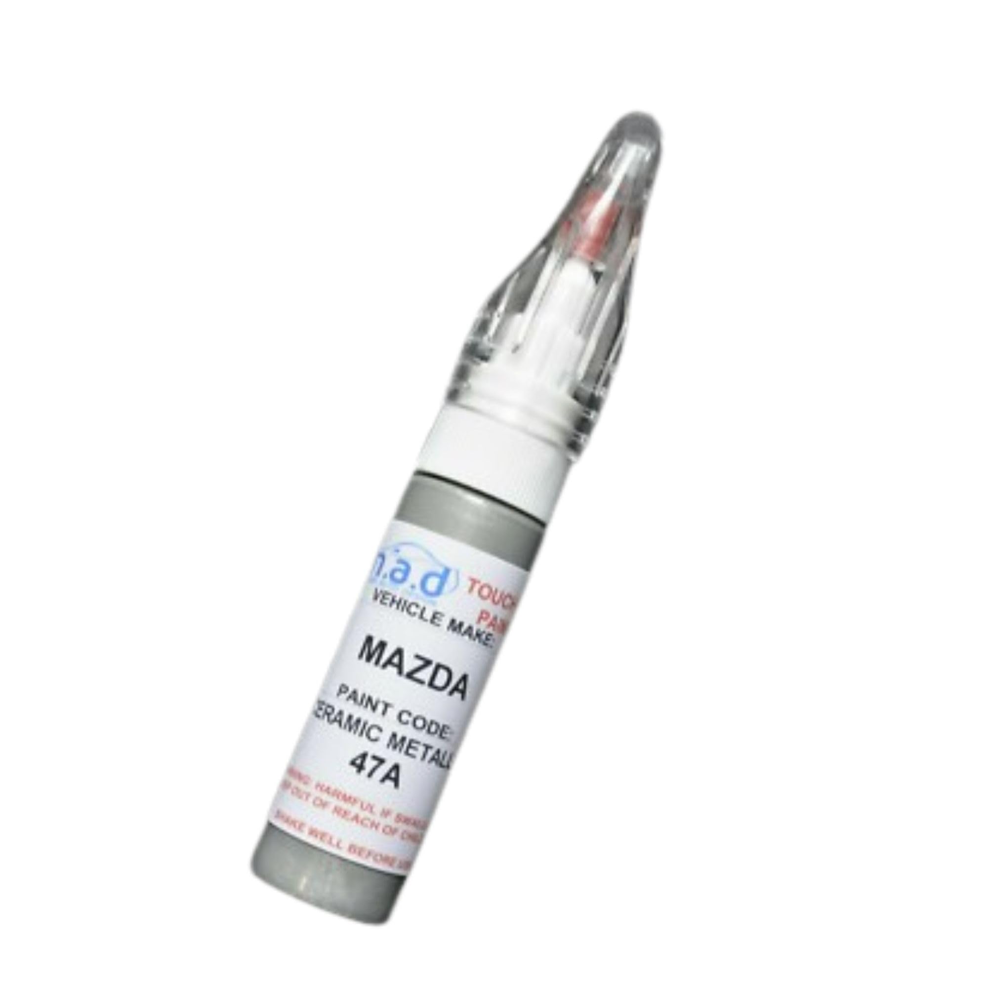 M.a.d Myldan Auto Design Paint + Primer + Lacquer Touch Up Car Paint 20Ml Pen For Mazda Ceramic Metallic 47A Cx-5 Mx-5 Etc (Paint + Primer + Lacquer)