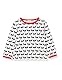 Shirt Langarm mit Ameisen Print, GOTS Zertifiziert