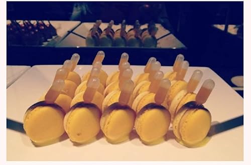 Miniatura 5 de Pipetas para cupcakes de 0.1 fl oz, 100 piezas de pipetas pequeñas para magdalenas, infusores para fresas, tubos de chupito para licor de magdalena,
