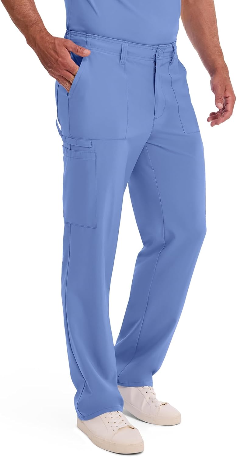 Dickies Scrub Pant for Men Natural Rise Drawstring Bottoms with 6 Pockets and Back Elastic Waistband - DK015 - Image 6