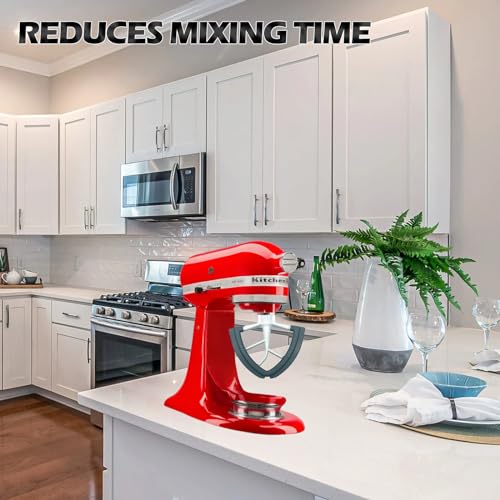 Mttobo TXD-DX-A0117-798 Flex Edge Beater For Kitchenaid 4.5/5 Qt Tilt Head Stand Mixer Kitchen Aid Mixer Accessory,With Silicone Edges thumb #4