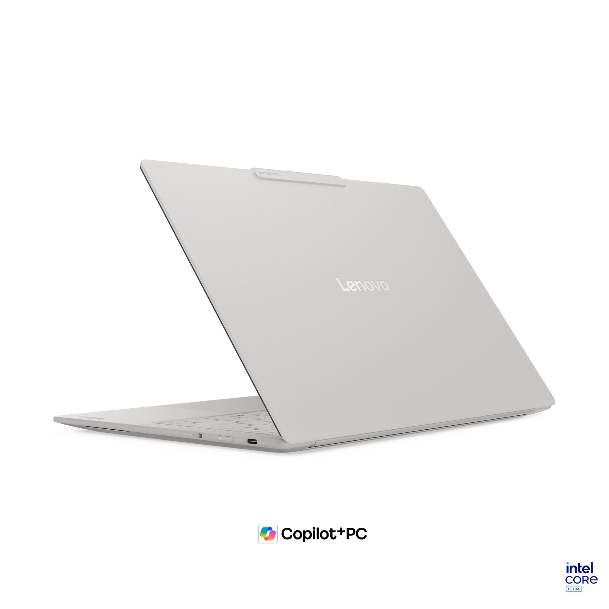Lenovo Yoga Slim 7 Ultra Aura Edition Laptop | 14"2.8K WUXGA OLED Touch Display | Intel Core Ultra 7 355 | 32GB RAM | 1TB SSD | Intel ARC Grafik | Windows 11 | QWERTZ | Seashell |3 Monate Premium Care
