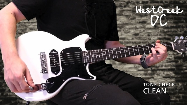 WestCreek DC Electric Guitar with 6 String, Solid Body Electric