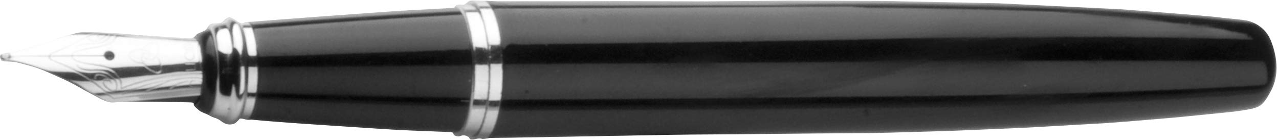Set de Escritura Marca Twain Bolígrafo de Giro, Pluma Fuente (Auffüllbare Mine) Y Bolígrafo 3-tlg. de Metal Con Láser Grabado Negro Diseño Caja Regalo Para Cumpleaños 1346303
