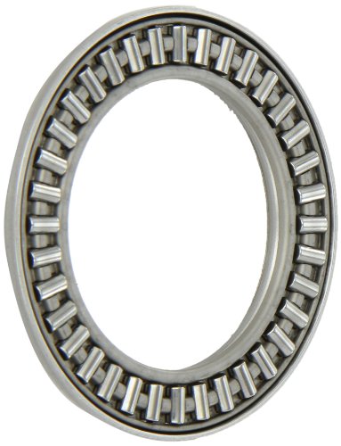 INA AXW45 Piloted Thrust Bearing, Steel Cage, Open End, Metric, 45mm ID, 68mm OD, 4.200mm Width, 5000rpm Maximum Rotational Speed, 29lbf Static Load Capacity, 6.70lbf Dynamic Load Capacity