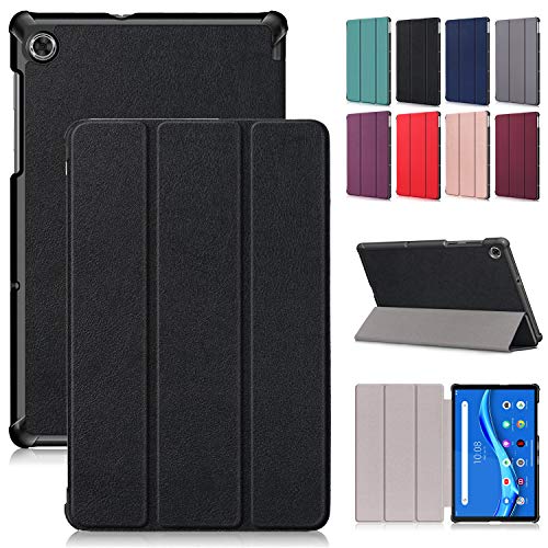 Duanr NEC LAVIE Tab E TE510/KAS PC-TE510KAS 10.3インチ 2020新型 専用ケース カバー スタンド機能 三つ折り 折り畳み 衝撃吸収 耐衝撃 タブレットケース