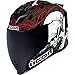 Produktbild Icon Helm Airflite Skull 18 glanz schwarz Motorradhelm Integralhelm, L
