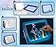 Lisciani – DISNEY OFFICIAL – Frozen Magic Led Board – Frozen Universum – Elsa und Anna – Größe 43 x 27 cm – mehrfarbig – mit magischem Filz – fördert Kreativität und Fantasie