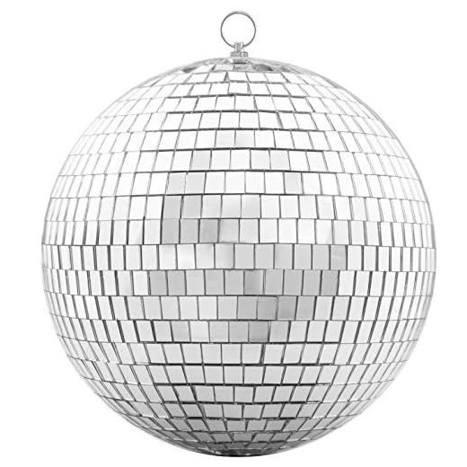 Bola de discoteca de 20 cm, bonita y divertida bola colgante de espejos