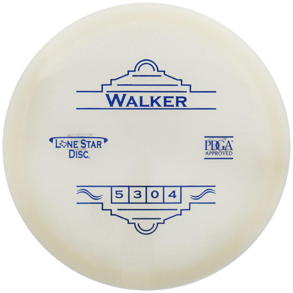 mint discs Lone Star Glow Alpha Walker Midrange Golf Disc, 170-176g