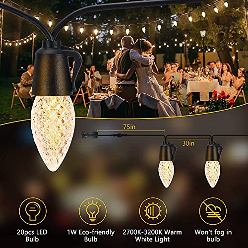 Outdoor-String-Lights-15m-Shatterproof-LED-Outdoor-Lights-Waterproof-Heavy-Duty-Patio-String-Light-with-20pcs-C35-Bulbs-Commercial-Hanging-Lights-for-Cafe-Bistro-Garden-Deck-Backyard-Balcony-Party-Dec