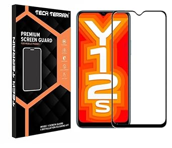 Vivo Y12 S Tempered Glass Screen Protector – Ultra-Clear, Scratch-Resistant, Shatterproof Protection