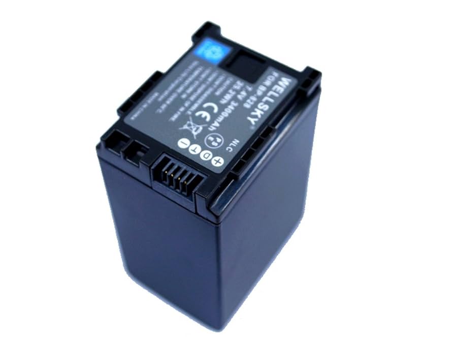 [タイムセール]CANON XA70+大容量バッテリーBP-828×2個セット Amazon | str 2個セット 残量表示可能 BP-828 キヤノン 互換