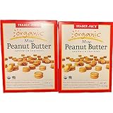 Trader Joe's Organic Mini Peanut Butter Sandwich Crackers (Pack of 2)
