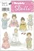 Simplicity 5419 Baby Doll Clothes Patterns in S, M, L