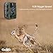 Coolife Trail Game Camera, 21MP 1080P Hunting Wildlife Camera with 3 Infrared...