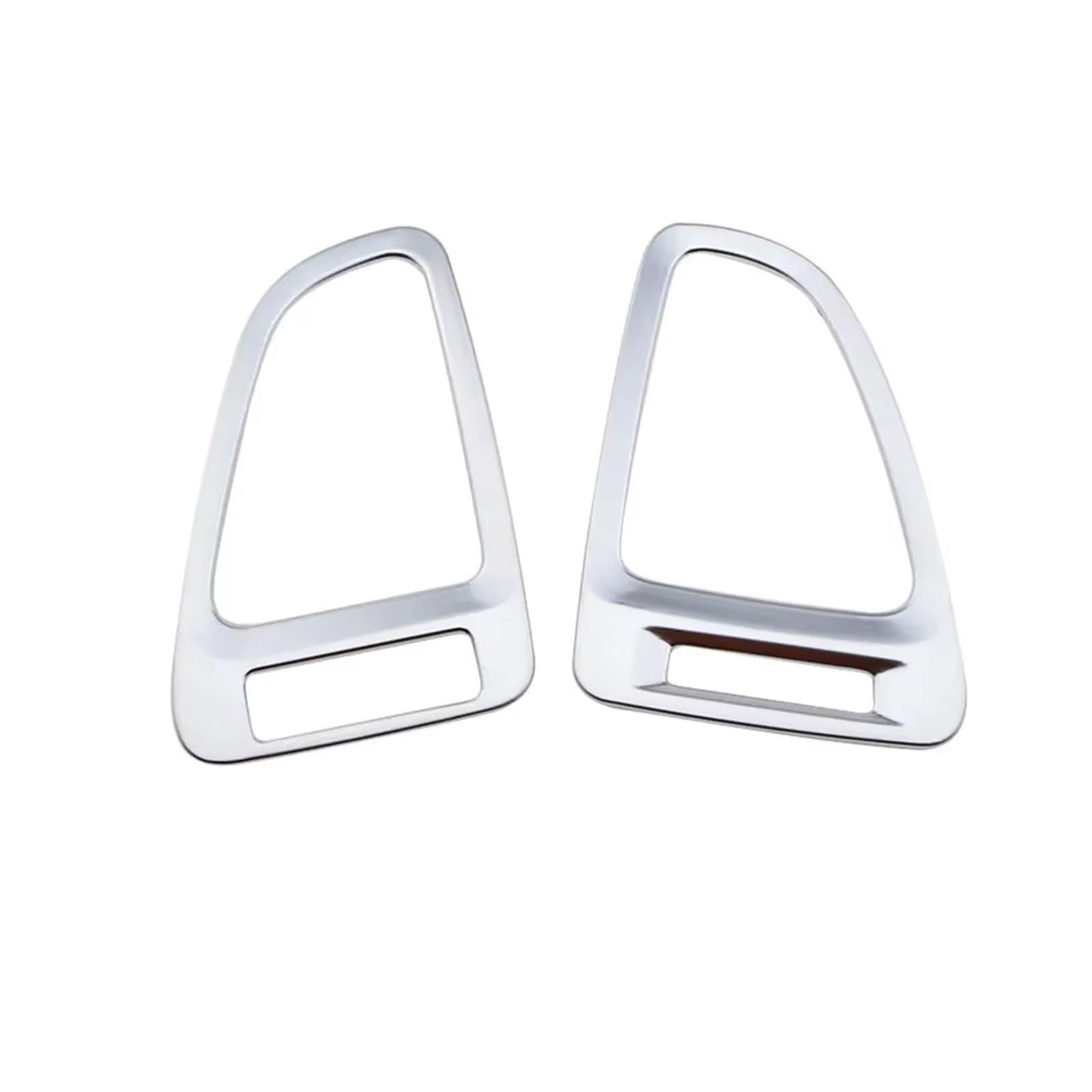 Interior Trim for Vezel for HRV for HR-V 2014-2021 LHD Air Outlet Sticker 2pieces ABS Chrome Car Front Air Conditioning Vent Cover Trim Cover Trim Sticker