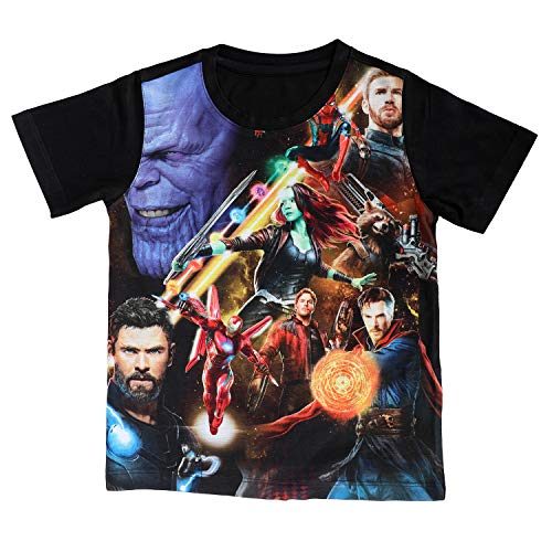 Image of Marvel Avengers by Wear Your Mind Boy's Regular Fit T-Shirt