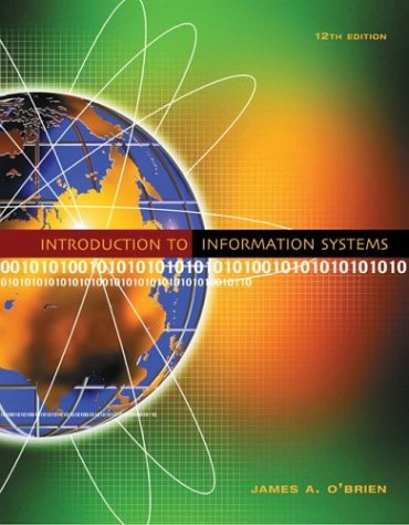 Amazon.com: Introduction to Information Systems: 9780072890426: O'Brien ...