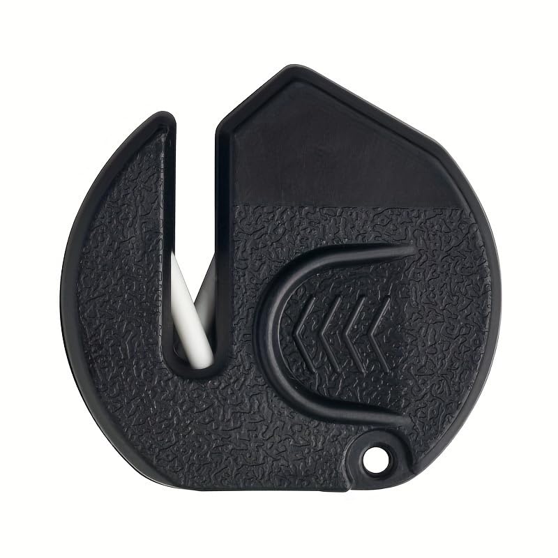 3pcs Compact Ceramic Knife Sharpener-Quick Easy Manual Sharpening Portable Design for Outdoor Use No Power Required