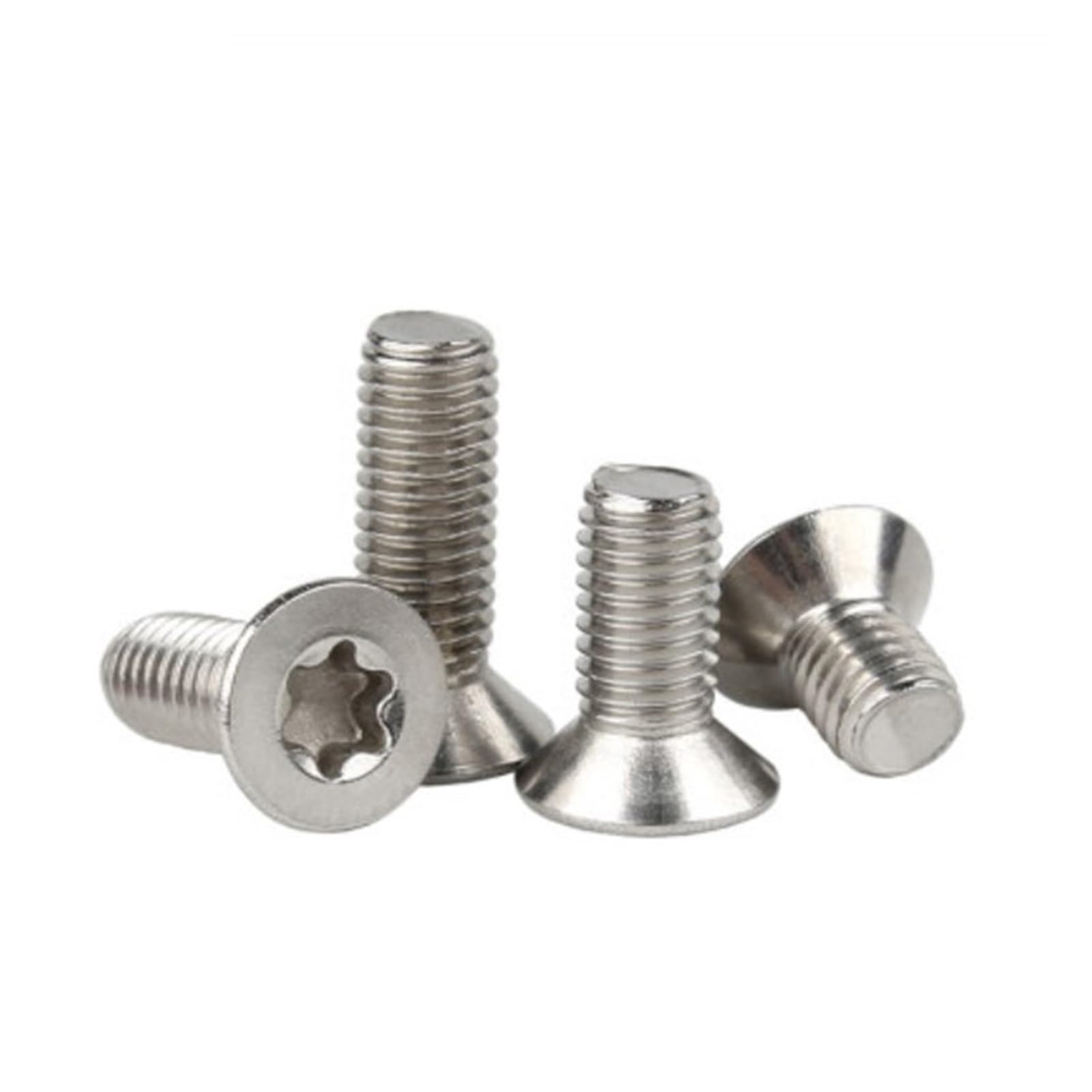 1000 szt. Śruba maszynowa Torx M3 o długości 5/6/8/10/12/16/20 mm ze stali nierdzewnej 304 z łbem płaskim(10mm)