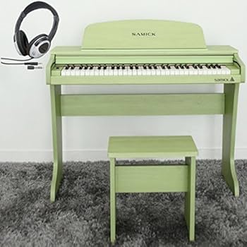 Amazon | 【ヘッドホン付】SAMICK/サミック 61KID-O2/グリーン