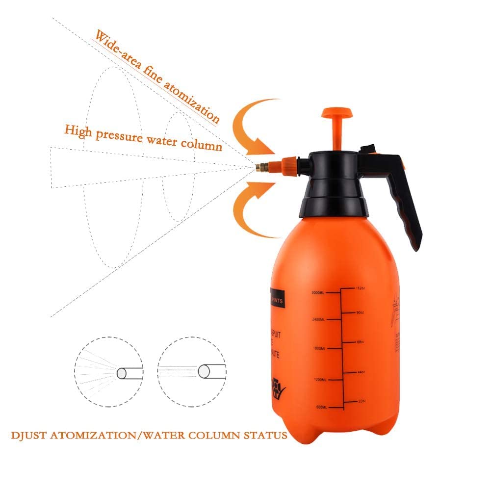 Joywayus 2PCS 66oz Giardino Pompa Spruzzatore Portatile Da Giardino E Spruzzatore Da Prato Per Spruzzatura/Irrigazione 0.5Gallon