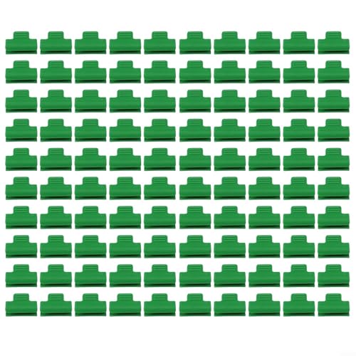 Lot de 20 clips en plastique pour serre de 11 mm, fixations de film de jardin pour sécuriser la couverture de serre, matériau plastique, pour piquets de plantes et support de bâche (30 pièces)