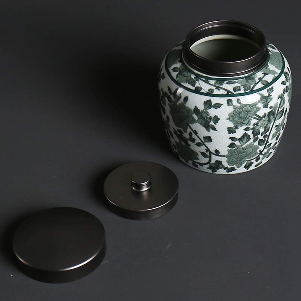 人間の遺灰用の骨壷 葬儀用の骨壷 火葬骨壺 大人 子供 ペット骨壷 青と白の磁器素材 湿気から守る密封 少量の人灰用に美しく塗装され