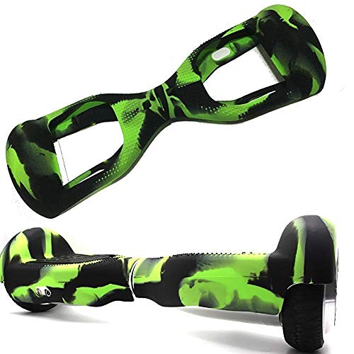 Funda de piel Hoverboard Funda de silicona única Protector de cubierta de Hoverboard para 6.5 pulgadas 2 ruedas auto equilibrio Scooter