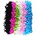 Produktbild Jerbro, Federboa, bunt und weich, für Damen und Mädchen Glamour-Party, Kostüm-Party, Geburtstag, Fasching, Karneval, Junggesellinnenabschied, 6 Stück - 2 Meter
