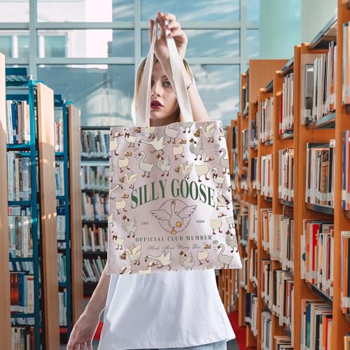 Bolso Tote Inspirado en Ganso Kawaii Silly miniatura 2