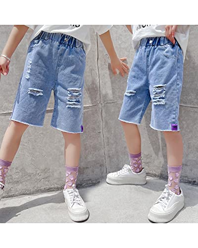 Rolanko Pantaloncini di Jeans per Ragazze