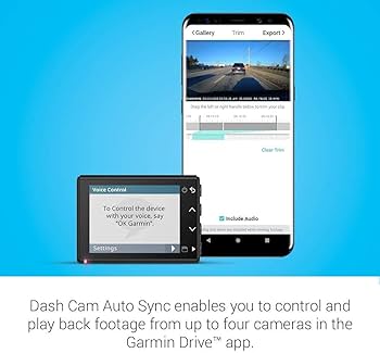 GARMIN ガーミン DASH CAM 46 Garmin Dash Cam 46 | Compact 1080p Recording with WiFi & GPS