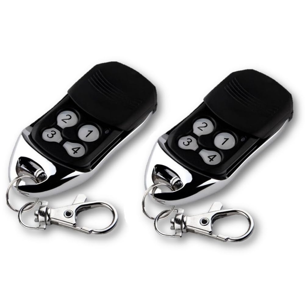 AG MATIC Garage Remote Control for SEIP RC-AM | 433 RC-AM | 433 RC-AM MINI | A45 | A60 | C75 | C100 | M50 | Rolling Code 433.92MHz. (Pack of 2)