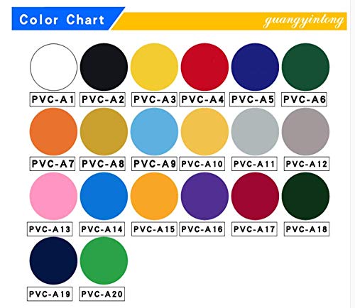 Guangyintong Yellow Htv 12" X 10Ft Roll - Iron On Heat Transfer Vinyl For T-Shirt Matte (A3 Yellow) #TOP7