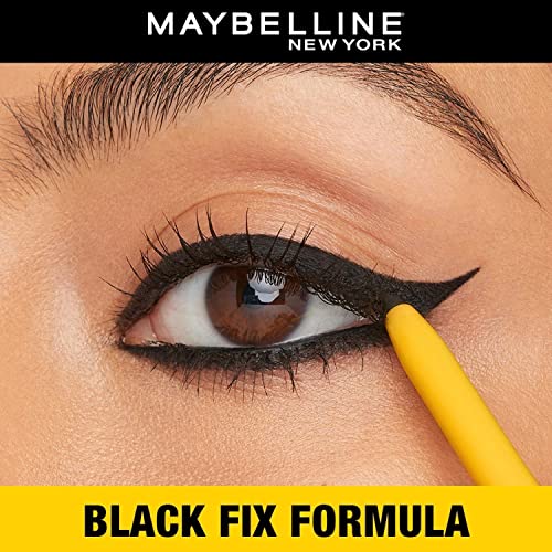 Image of Maybelline New York Kajal Pencil - Twin Pack, 0,35G + 0.35G, Intense Colour, Waterproof, Long Lasting 24Hrs Stay, Colossal Kajal, Black, Matte Finish (Pack of 2)