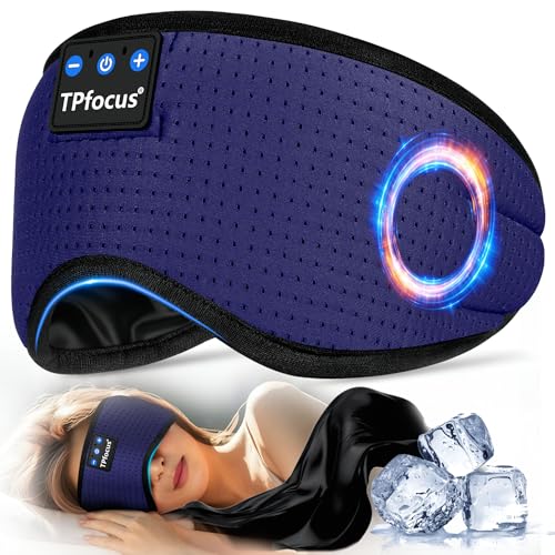 TPfocus Antifaz para Dormir Auriculares Bluetooth Diadema,...