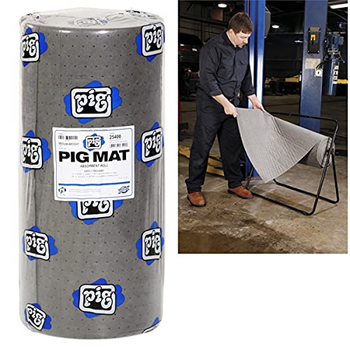 New Pig Corporation NPG-25400 Universal Medium - Weight Absorbent Mat Roll 30 in. x 150 ft.