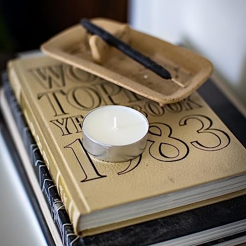 Image of Stonebriar 20 Pack Unscented Mega Oversized Tea Light Candles with 9 Hour Extended Burn Time