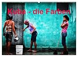 Kuba - die Farben (Wandkalender 2023 DIN A2 quer), Calvendo Monatskalender