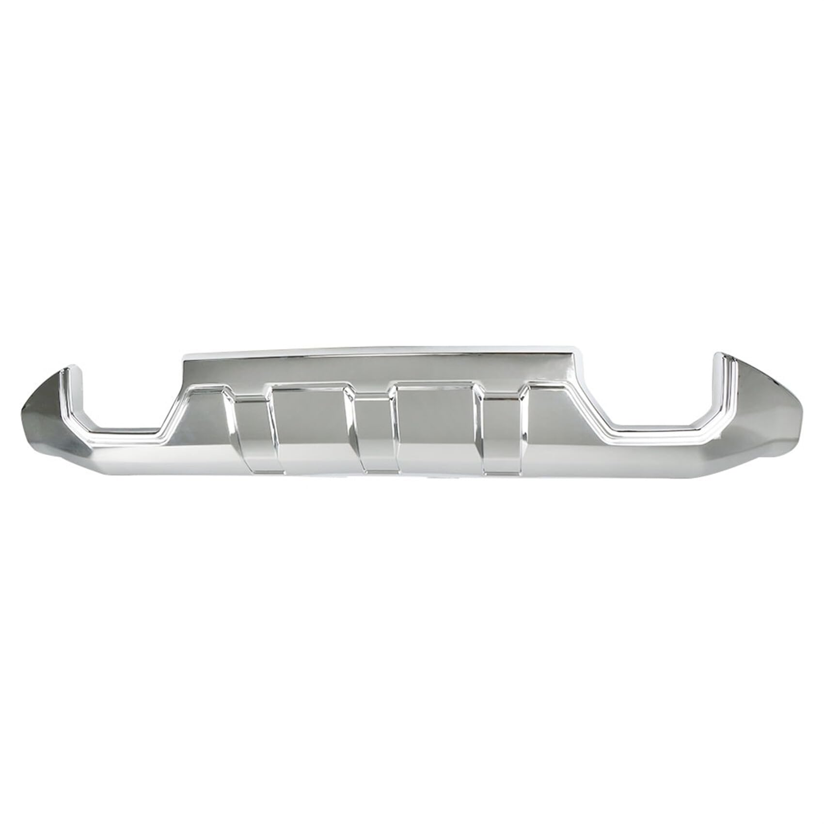 labwork Front Bumper Lower Valance Skid Plate Chrome Replacement for Sierra 1500 2016-2019 GM1015122