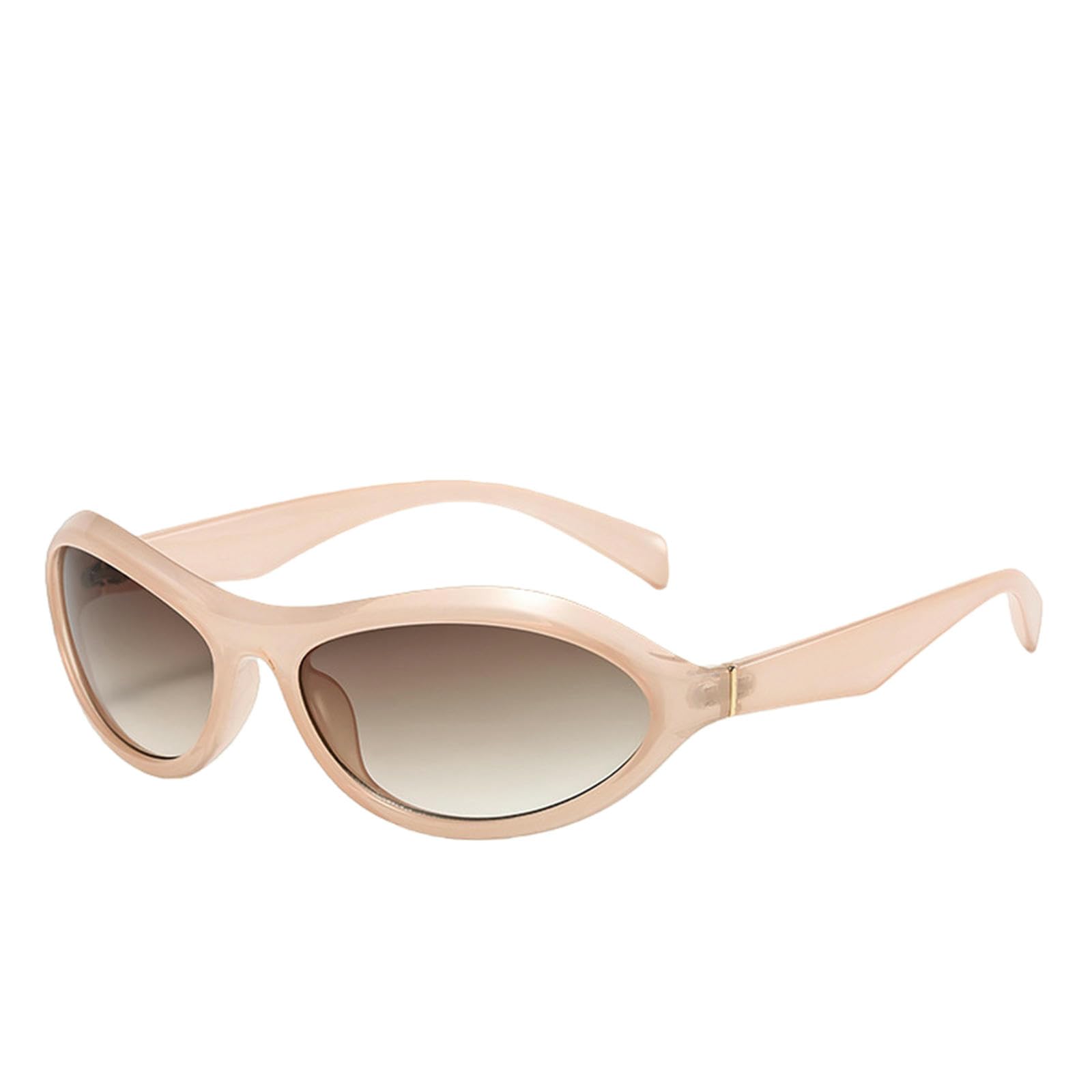 Gyios sunglasses Punk Women Vintage Small Frame Oval Sun Glasses For Ladies Steampunk Eyewear