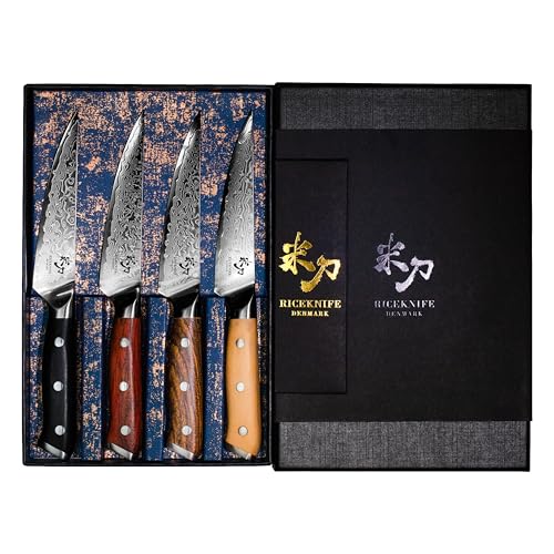 Riceknife Eclipses 4-teiliges Steakmesser Set
